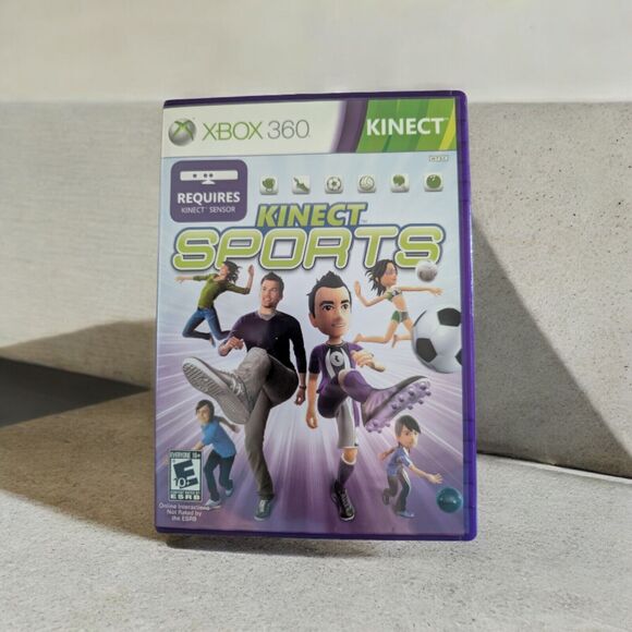 Kinect Sports Xbox 360 2010 Fun Boxing Bowling Soccer E10 Dolby Digital Teams - Picture 1 of 4
